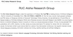 The RUC Aloha Lab Homepage is Initially Built By Qizhi Pei